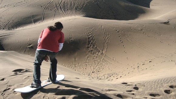 sandboarding