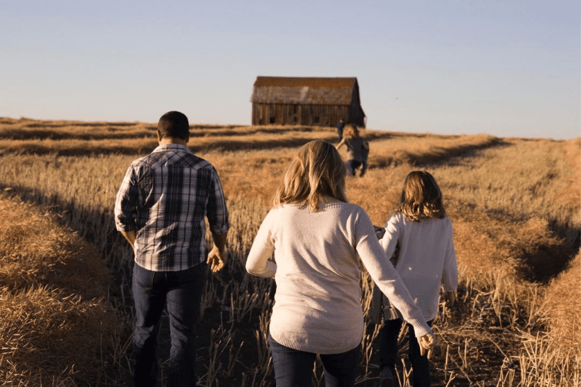 echange de maison-famille-vacances-campagne