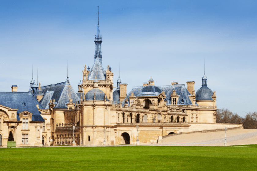 Chateau ile de france Chantilly