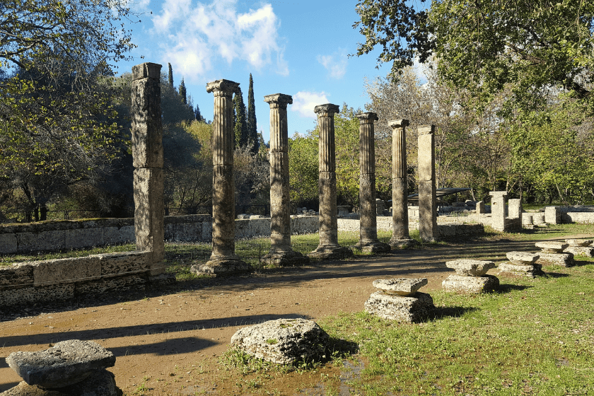 visiter cité antique Olympie