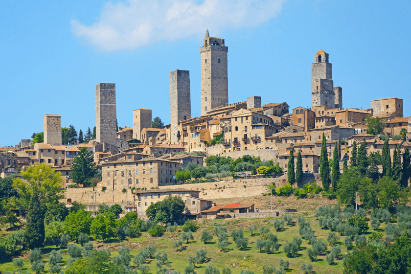 Visiter la toscane san gimignano