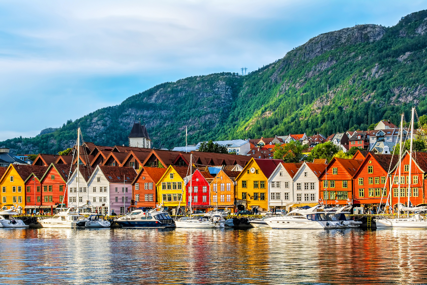 Norvège en été fjords