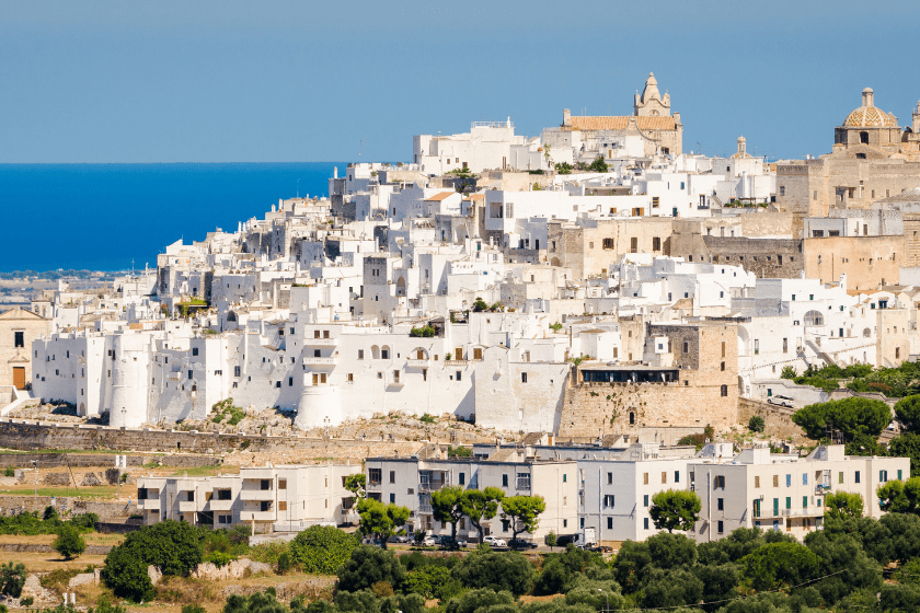 visiter les pouilles ostuni