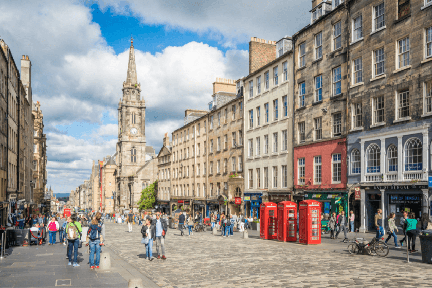 visiter edimbourg royal mile