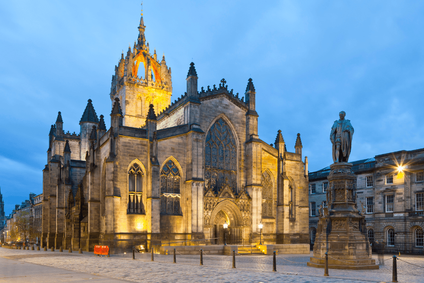 visiter edimbourg cathédrale