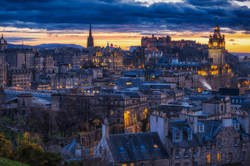 visiter edimbourg panorama