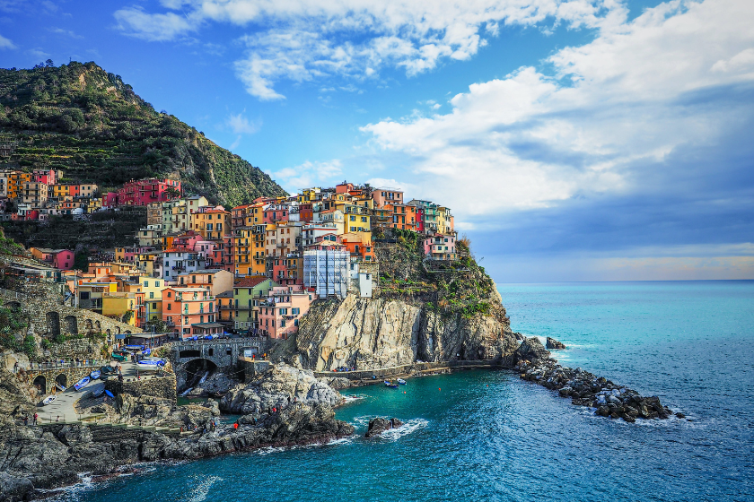 Les Cinque Terre destination ensoleillée en mai