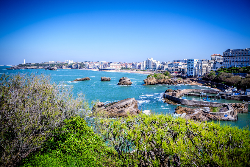 Où partir en automne en France Côte Basque Biarritz