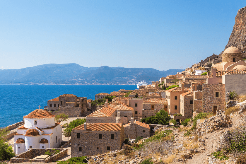 destinations les plus romantiques en Europe Monemvasia Grèce
