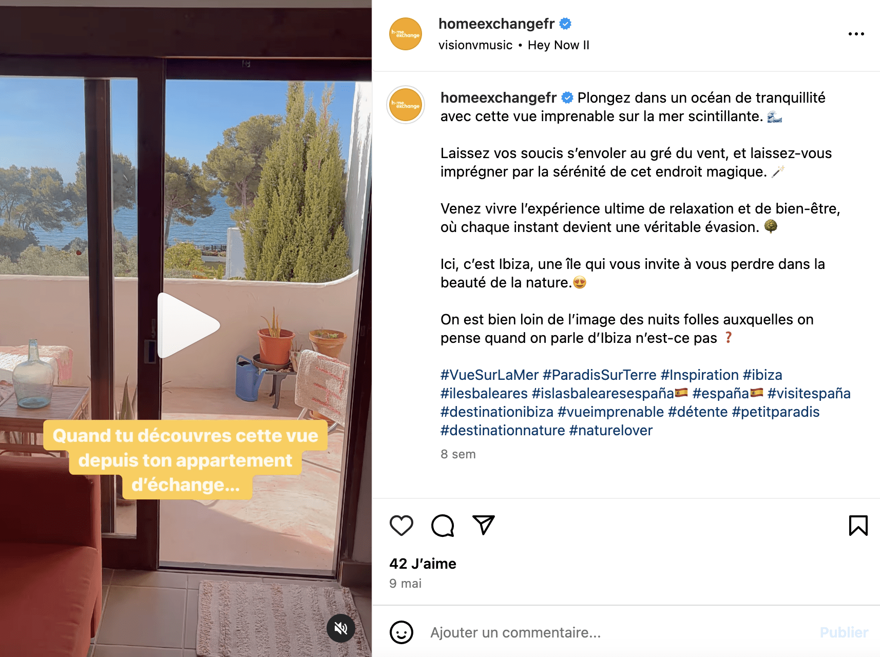 HomeExchange Instagram challenge