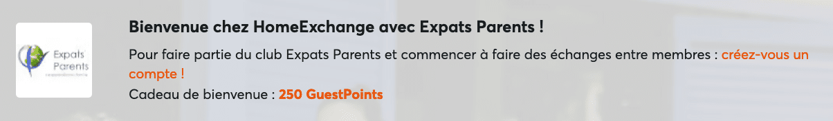 Logement expatriés retour en France club expats HomeExchange