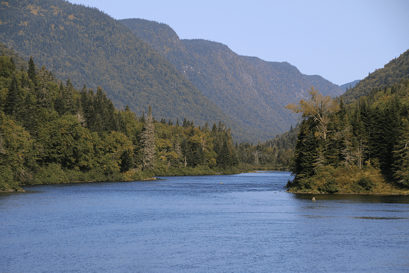 Le début de l'automne dans la Vallée de la Jacques-Cartier