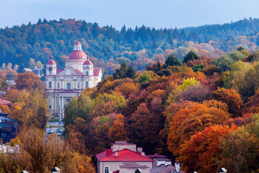 Quand partir en Lituanie climat tempéré Automne