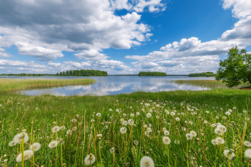 Quand partir en Lituanie variations intra-pays printemps