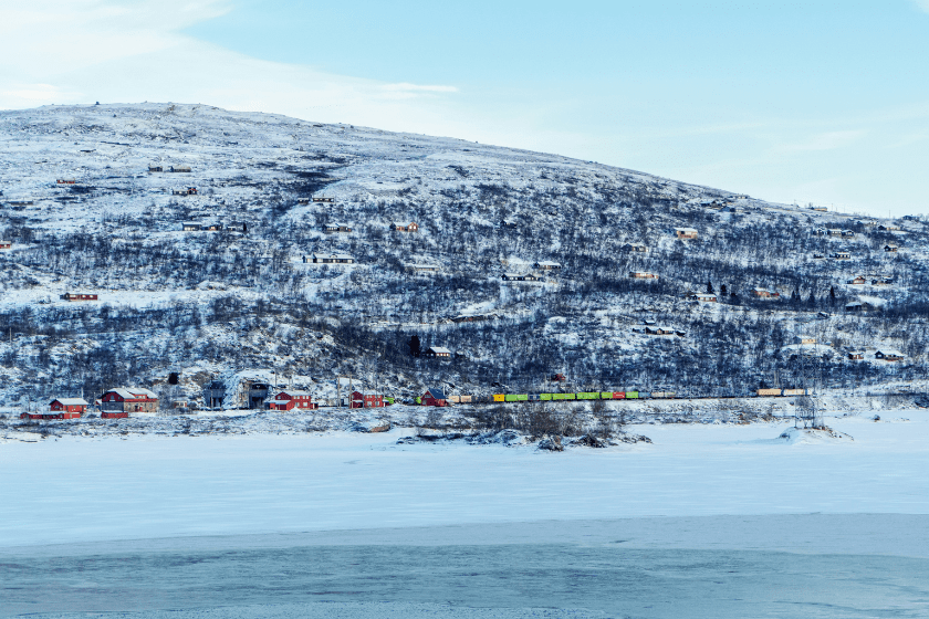 Tren en Noruega