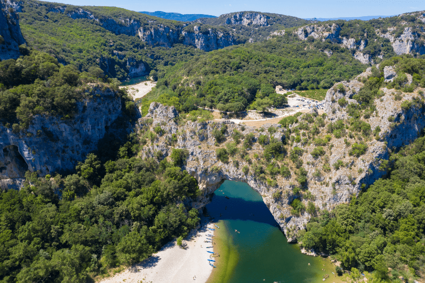 Plus beaux villages d'Ardèche Vallon Pont d'Arc